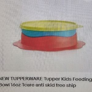 Non skid Tupperware bowl